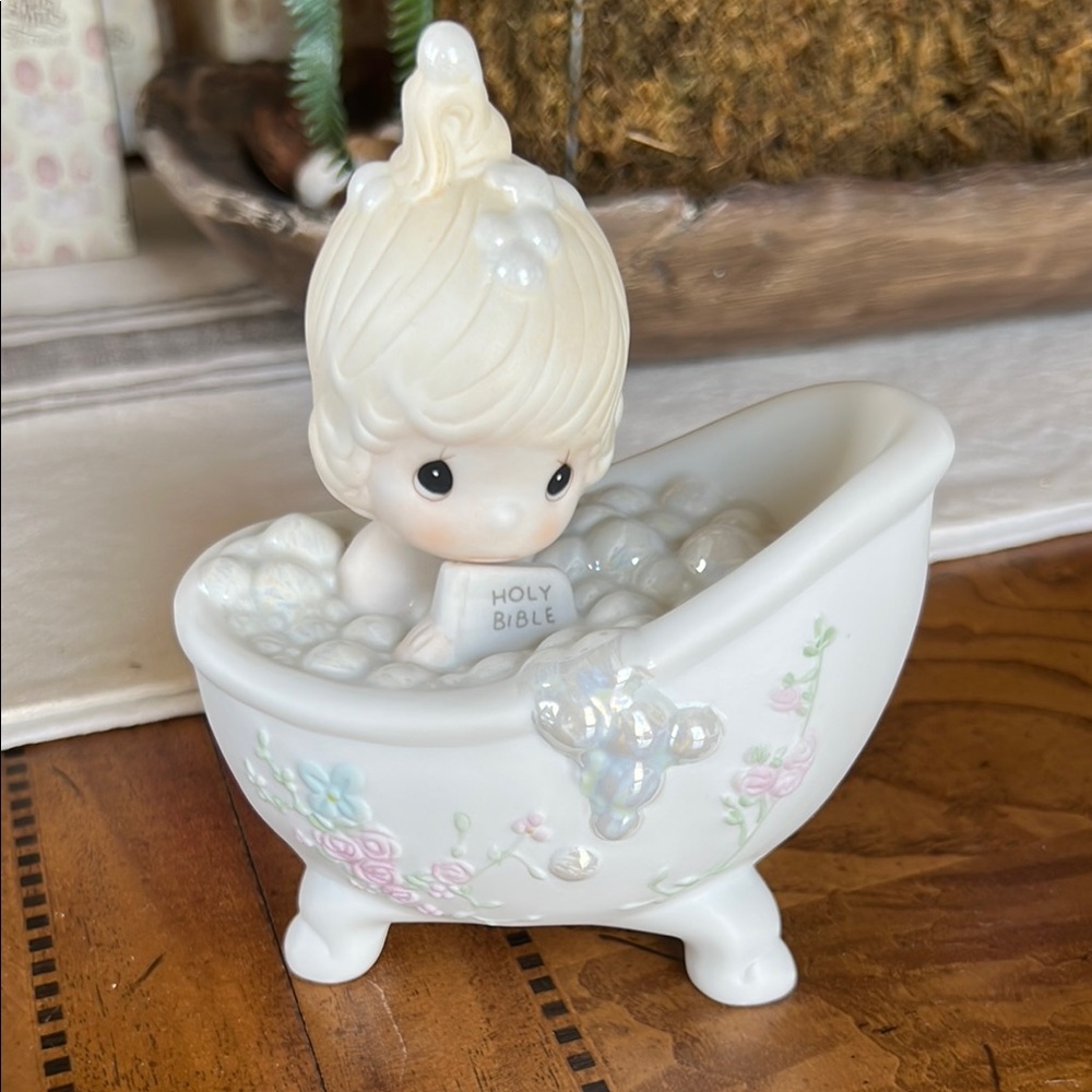 Precious Moments Figurine He Cleansed My Soul